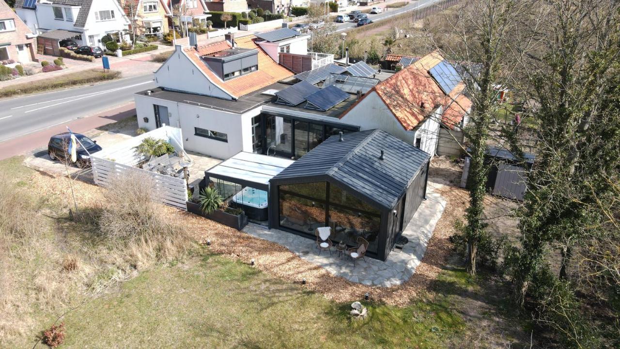 B&B Het Duinhuisje Met Jacuzzi, Gratis Parkeren, 2 Fietsen Te Leen, Airco Зандворт Екстер'єр фото