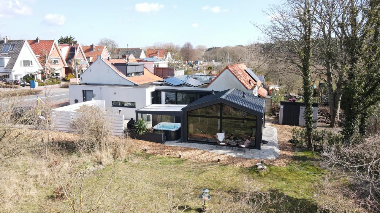 B&B Het Duinhuisje Met Jacuzzi, Gratis Parkeren, 2 Fietsen Te Leen, Airco Зандворт Екстер'єр фото
