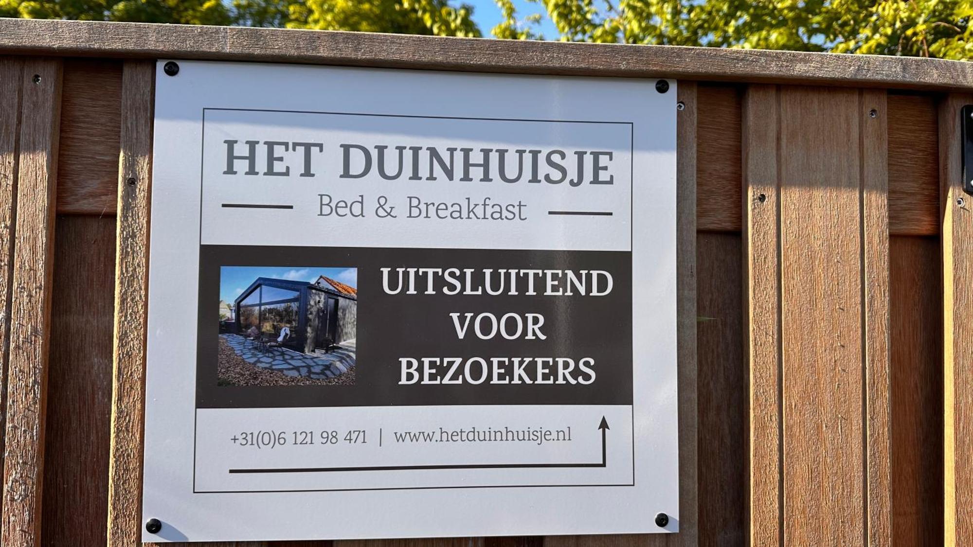 B&B Het Duinhuisje Met Jacuzzi, Gratis Parkeren, 2 Fietsen Te Leen, Airco Зандворт Екстер'єр фото